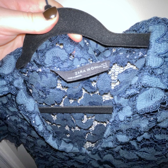 Lace Zara collared shirt - Picture 4 of 4